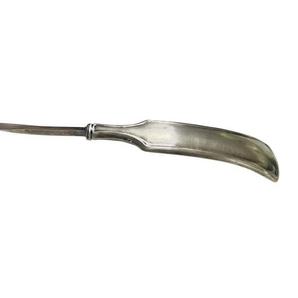 Vintage Punch / Soup Double Ladle Serving Spoon Silver Plate Twisted Handle 16" - Picture 13 of 15